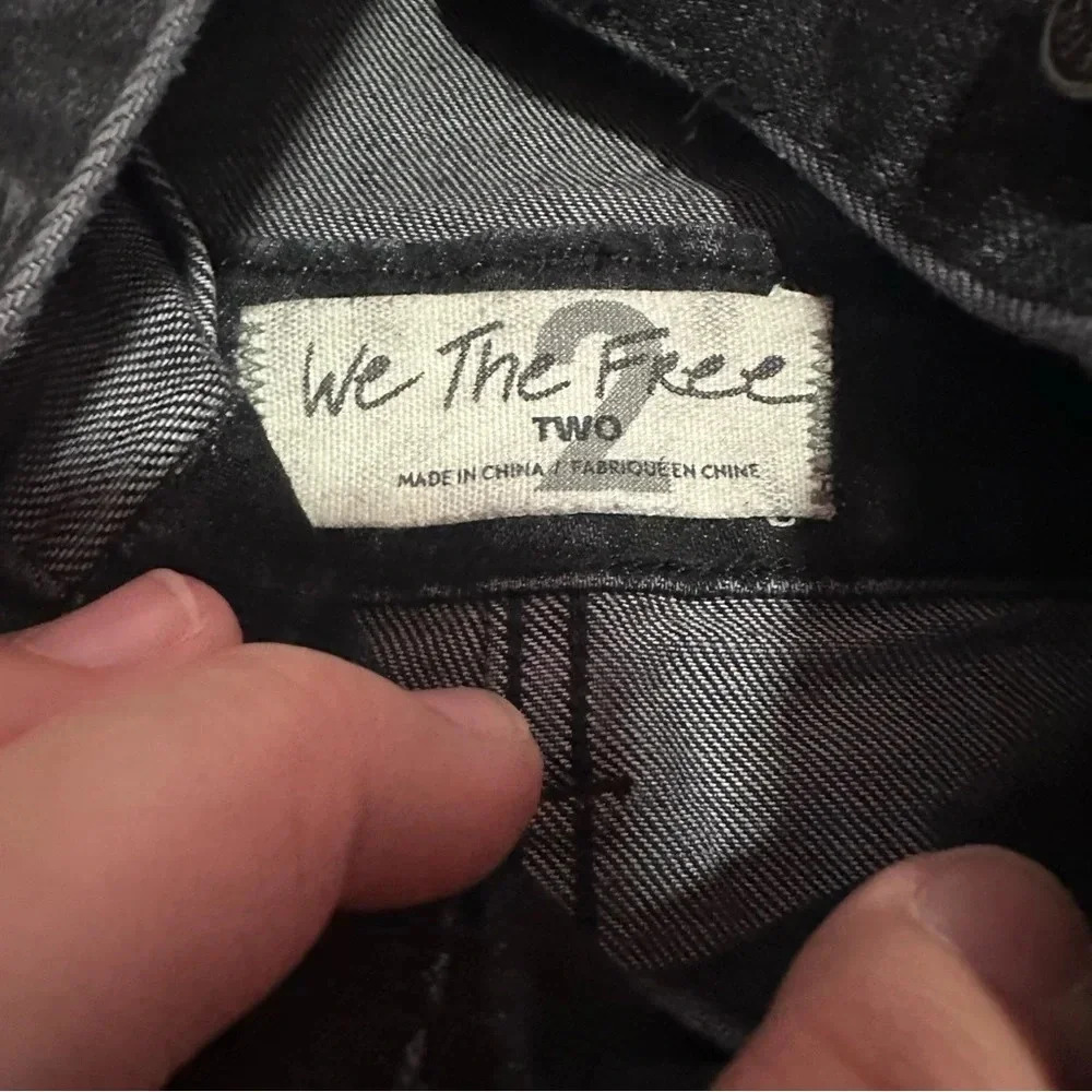 Free People CRVY Scandalous Coverall Size 2 Black Jumpsuit Stretchy - Picture 10 of 13